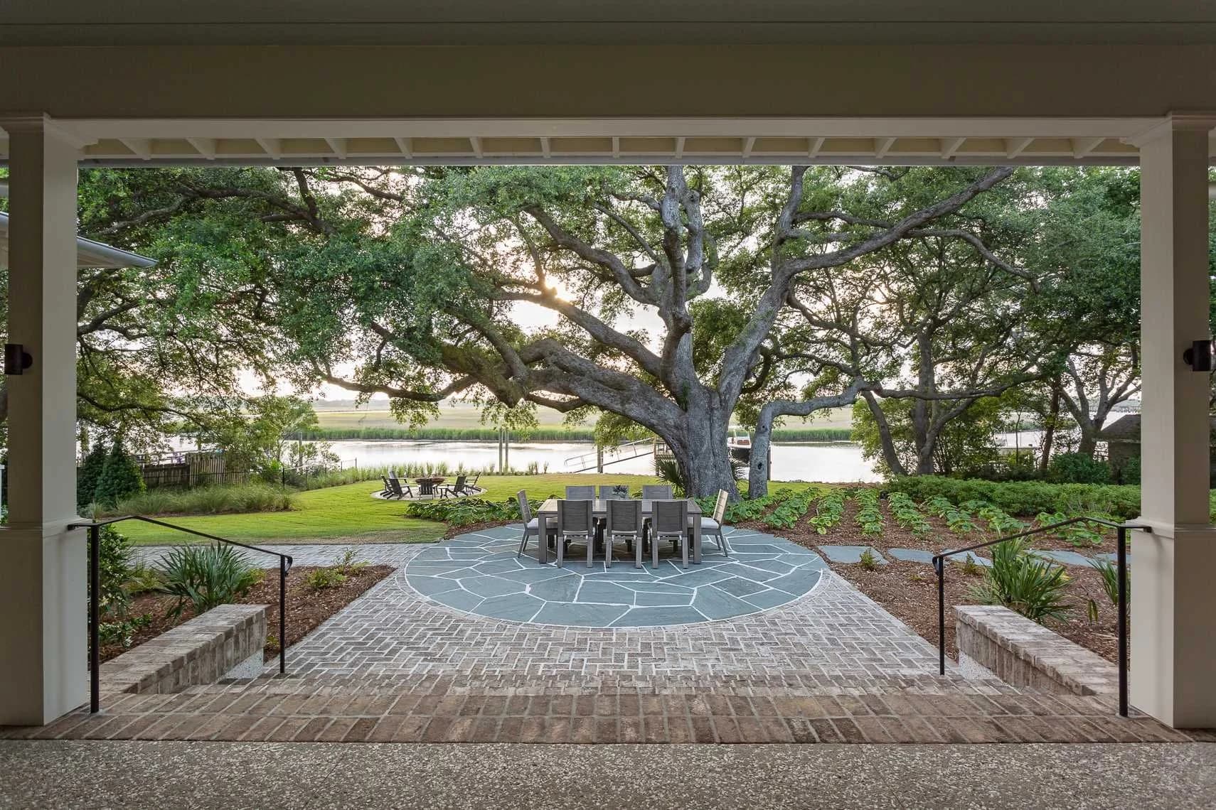 A Charleston-area coastal property with water views.
