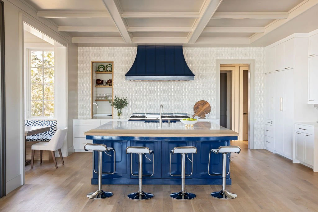 Kitchen interior architecture, Isle of Palms home.