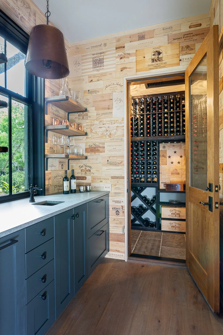 Custom interior in a James Island home.