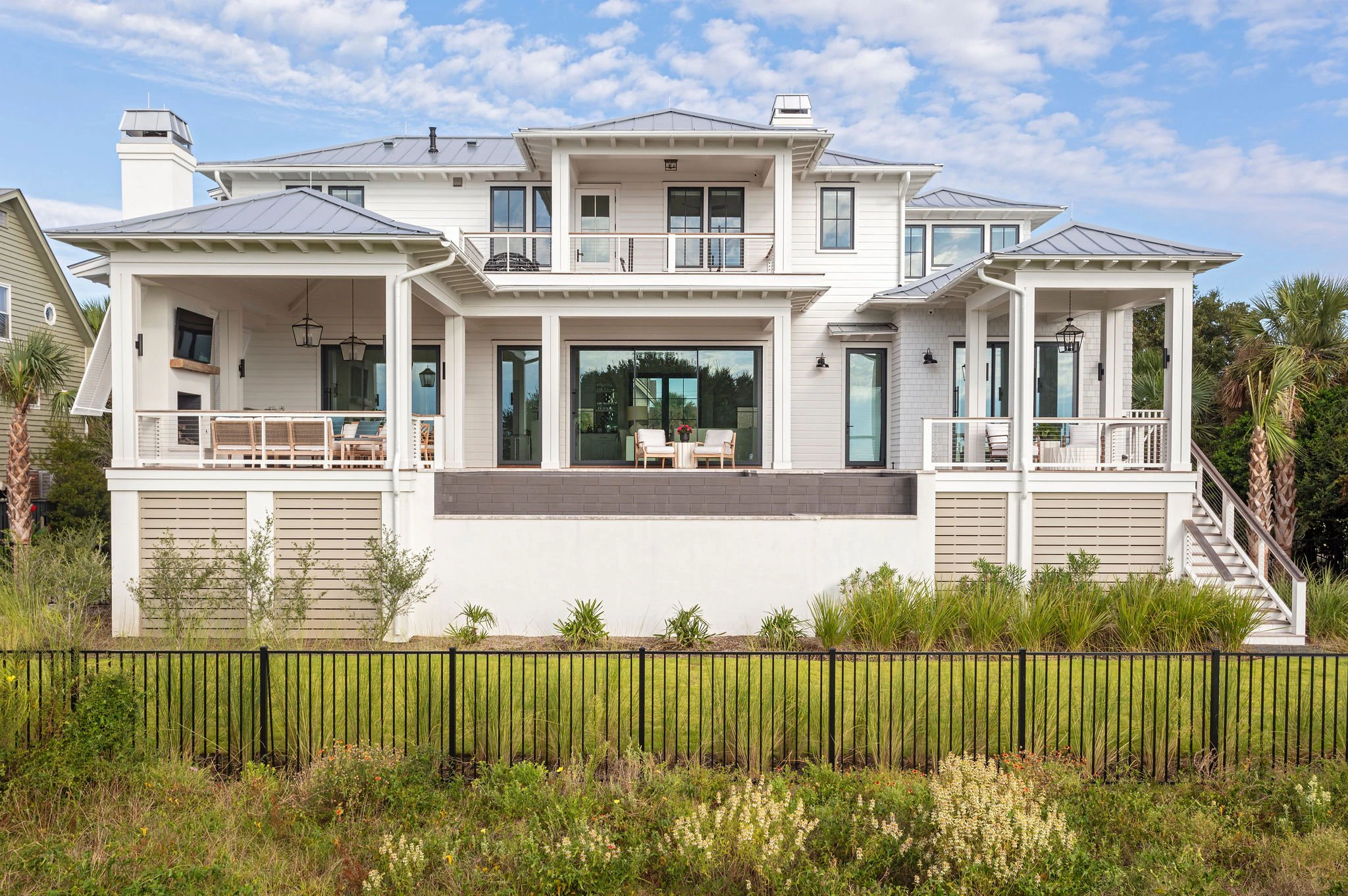 Coastal architecture on Sullivan's Island by Herlong.