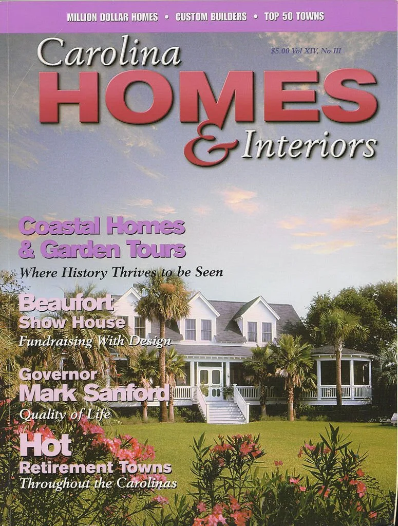 Herlong Architects featured in Carolina Homes & Interiors